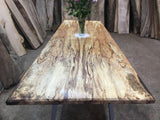 Book Matched Spalted Beech Table