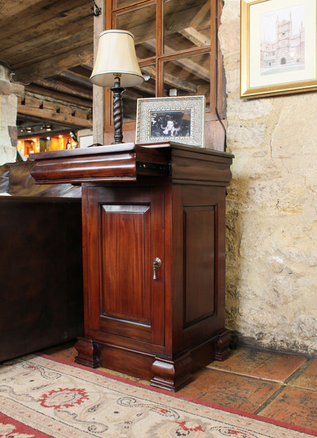 La Roque Lamp Table / Pot Cupboard