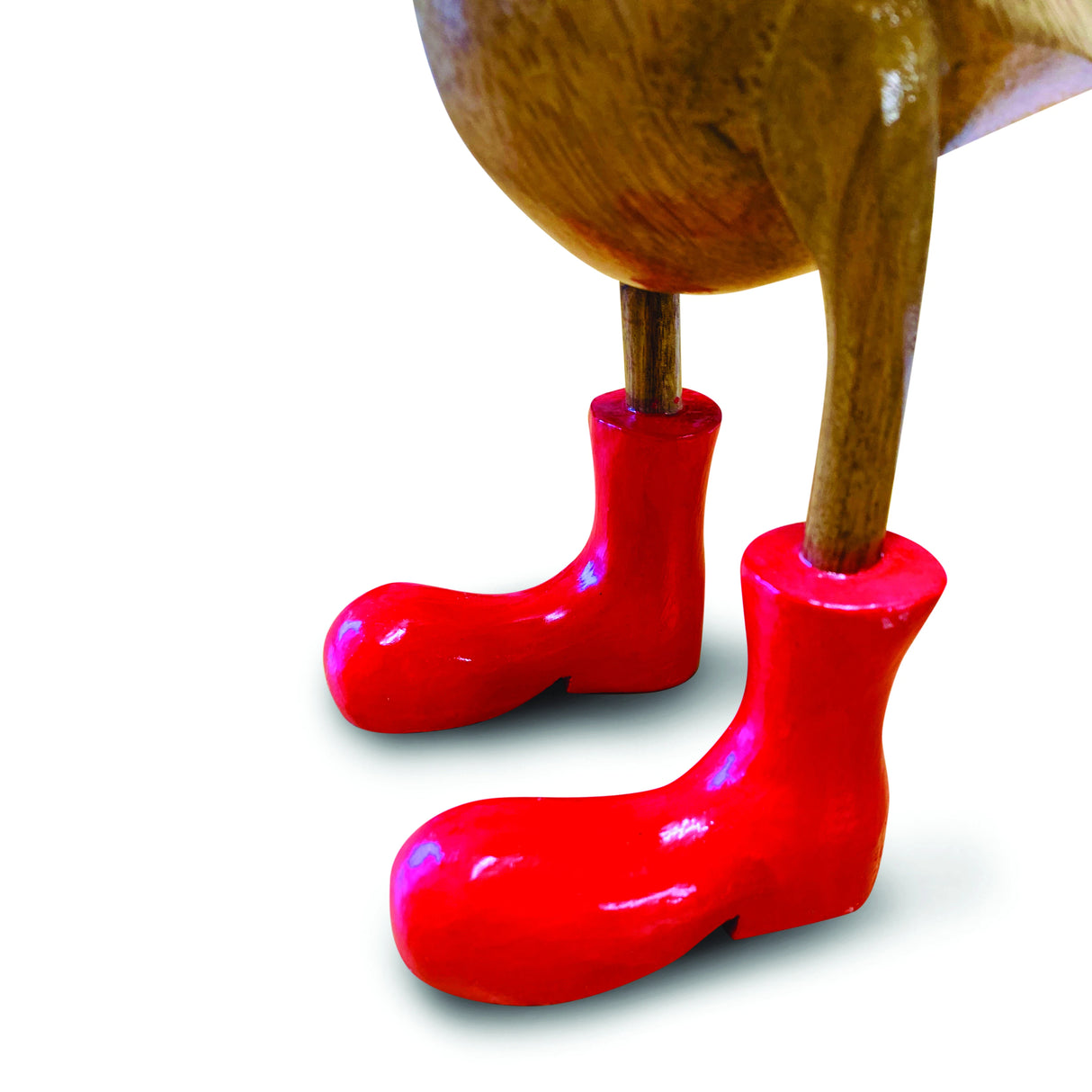Duck With Red Boots Large 40cm