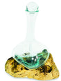 Root With Molten Glass Decanter