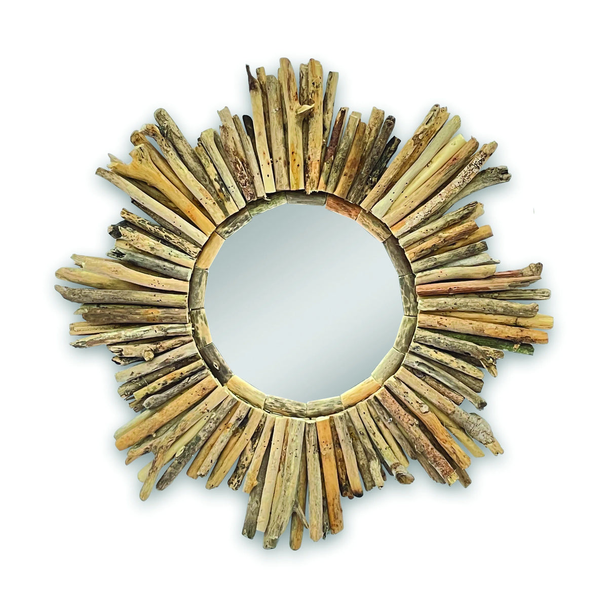 Driftwood Star Mirror Medium 60cm