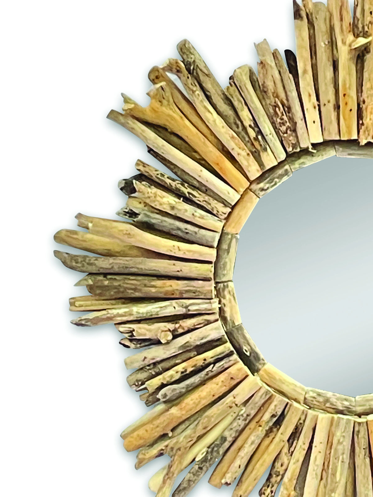 Driftwood Star Mirror Medium 60cm