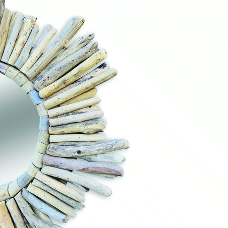 Driftwood Star Mirror Medium 60cm