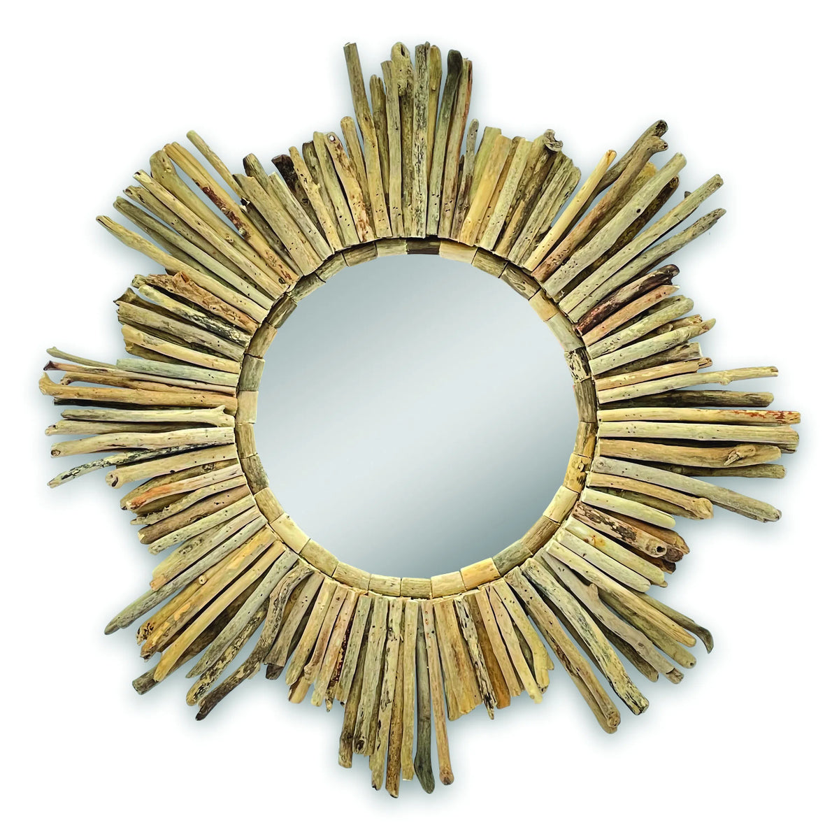 Driftwood Star Mirror Large 80cm