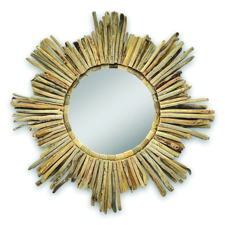 Driftwood Star Mirror Large 80cm