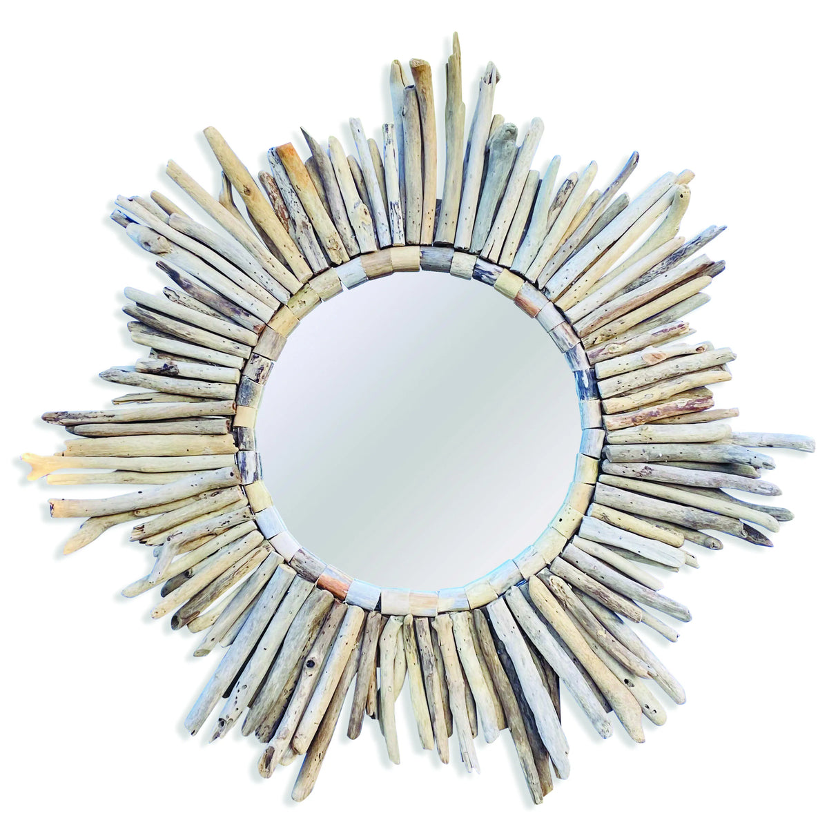 Driftwood Star Mirror Large 80cm