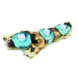 Root With Glass Candle Holder Triple