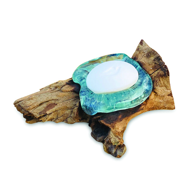 Root With Glass Soap Dish Oval