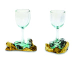 Root With Molten Wine Glass