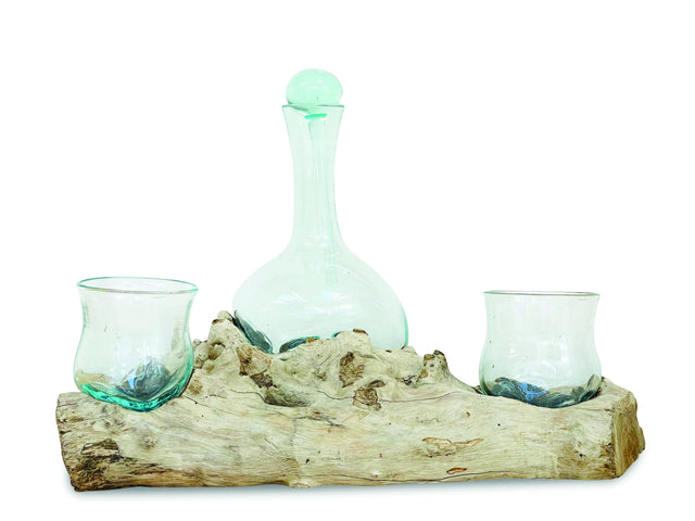 Root With 2 Glass Decanter Set