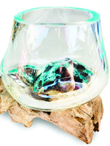 Root With Glass Bowl Tiny