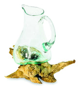 Root With Molten Glass Jug (Standard Size)