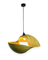 Bamboo Double Sea Shell Lampshade 60cm