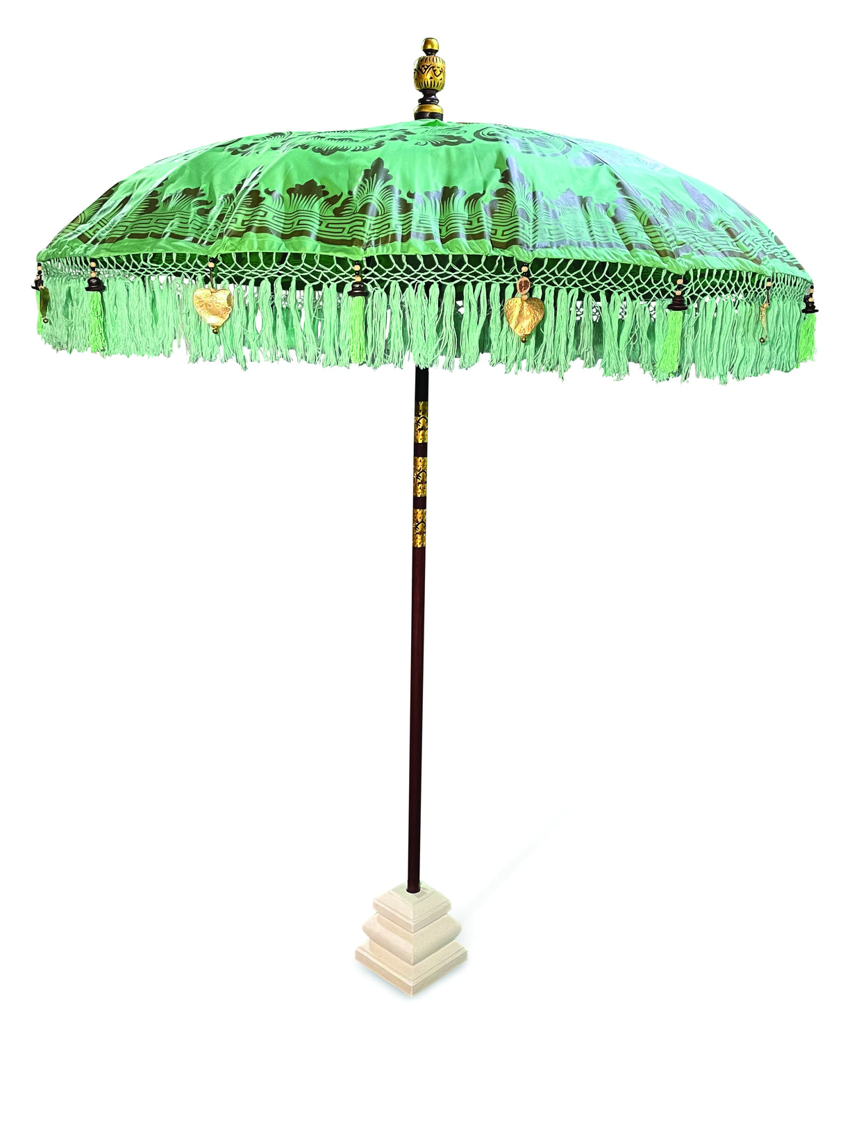 Bali Parasol Base (Terrazzo) White Small