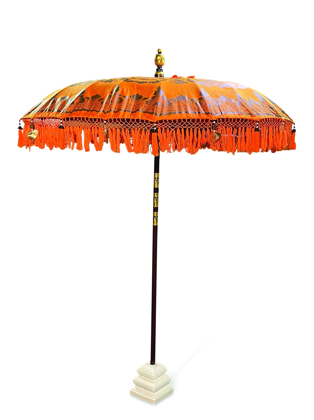 Bali Parasol Base (Terrazzo) White Small