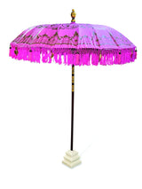 Bali Parasol Base (Terrazzo) White Small