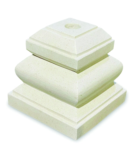 Bali Parasol Base (Terrazzo) White Small