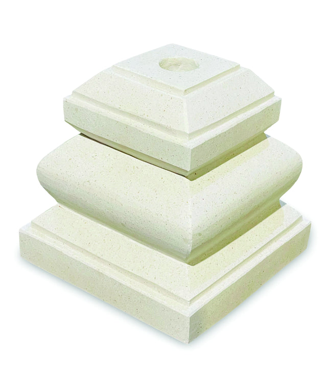 Bali Parasol Base (Terrazzo) White Small