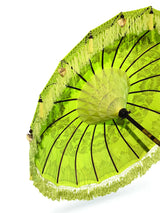 Bali Sun Parasol Lemon Yellow And Gold 2m (With Pole Joint)