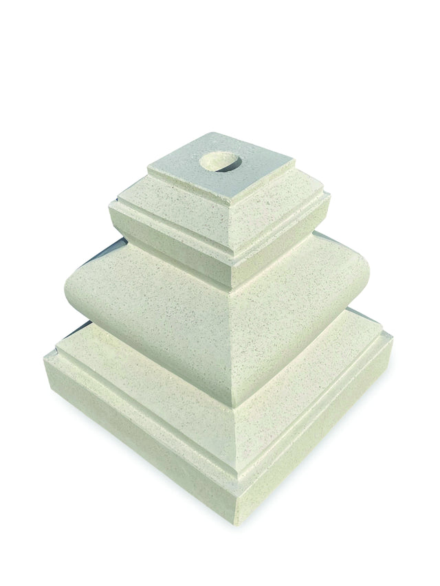 Bali Parasol Base Large (Terrazzo) White (Approximately 27 Kilos)