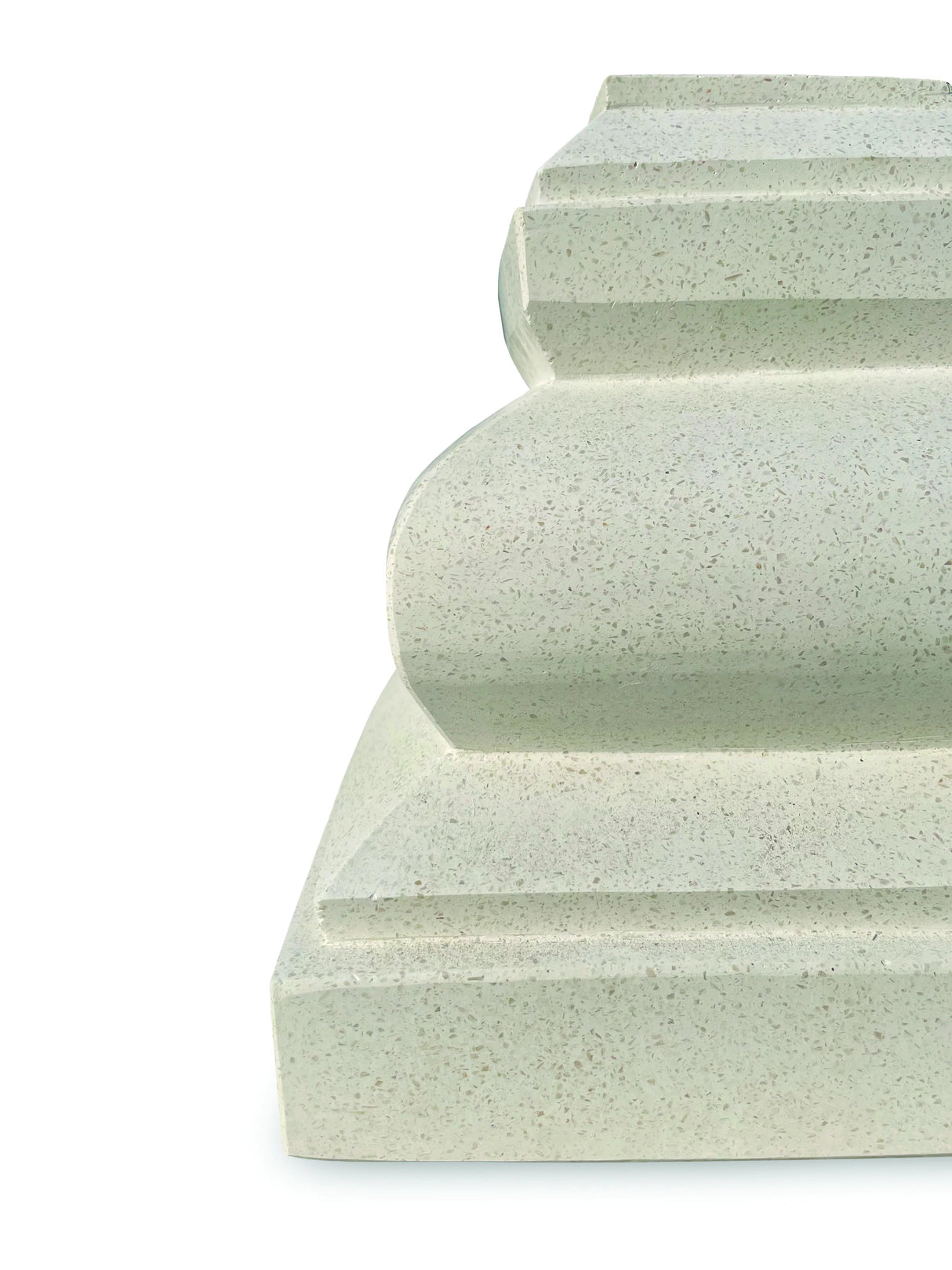 Bali Parasol Base Large (Terrazzo) White (Approximately 27 Kilos)