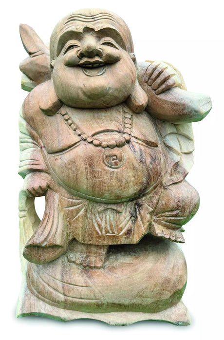 Laughing Buddha Sculpture 40cm
