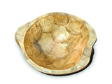 Pearl Inlay Coconut Shell Bowl Gold