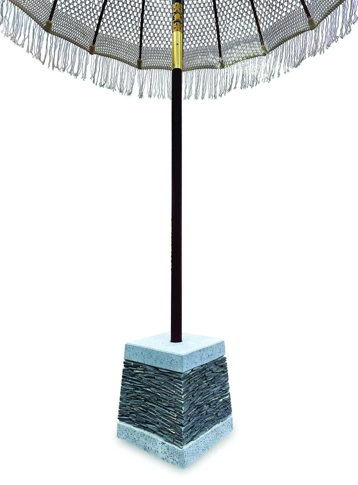 Bali Parasol Base With Terrazzo And Slate Large