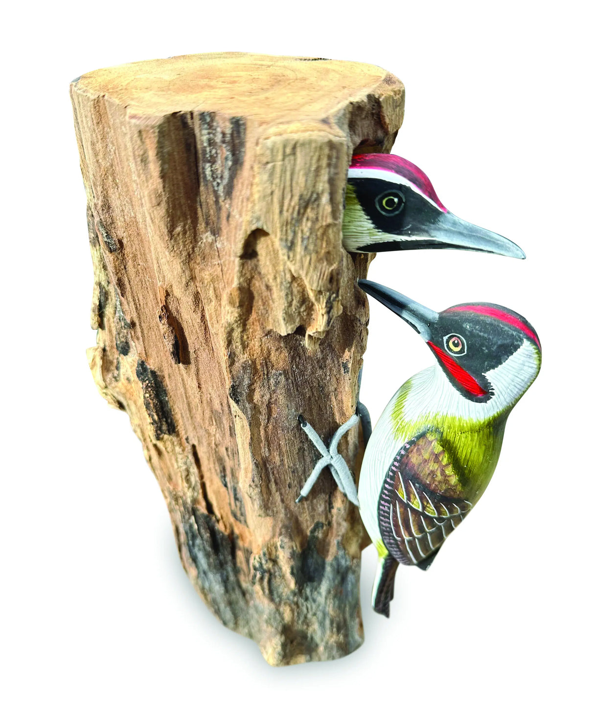 Woodpecker And Chick 28cm (Please Order In Multiples Of 2)