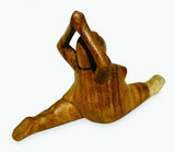 Large Yoga Lady Monkey Pose 15cm