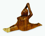 Large Yoga Lady Monkey Pose 15cm