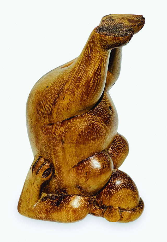 Large Yoga Lady Shoulder Stand Pose 15cm