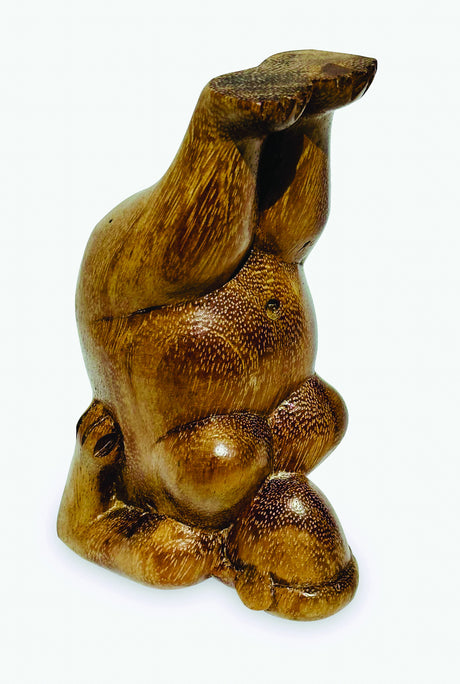 Large Yoga Lady Shoulder Stand Pose 15cm