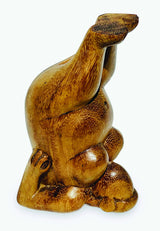 Large Yoga Lady Shoulder Stand Pose 15cm