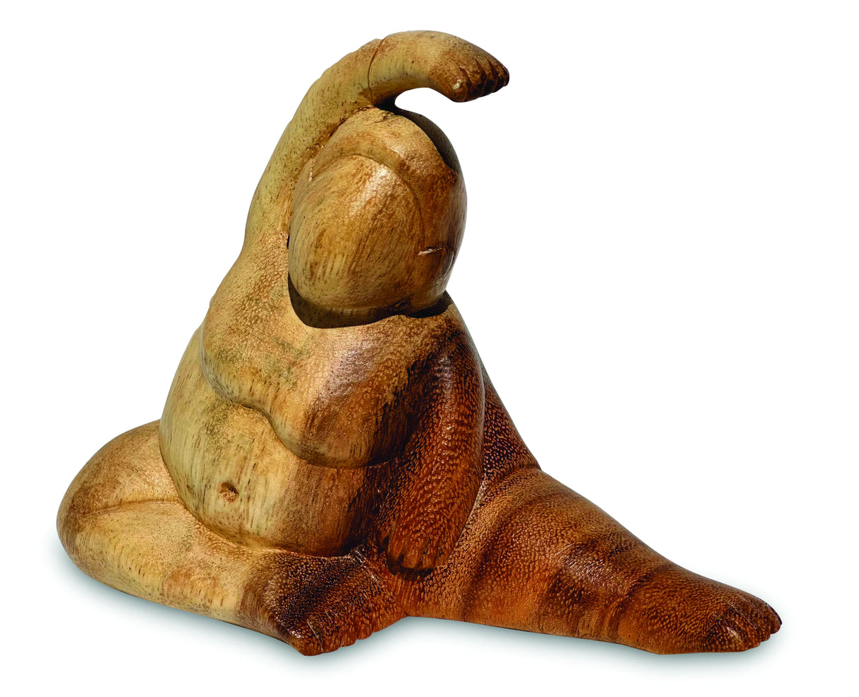 Large Yoga Lady Seated Side Bend Pose 15cm