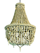 Artisan Beaded Lampshade 50x50x65cm Bali Sand