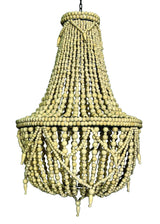 Artisan Beaded Lampshade 50x50x65cm Bali Sand