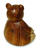 Carved Teddy Bear Open Arms 15cm