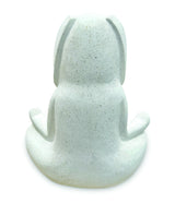 Terrazzo Stone Yoga Bunny Lotus Pose Statue 30cm