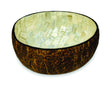 Natural Coconut Bowl With Pearl Inlay