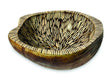 Burst Inlay Coconut Shell Bowl Brown