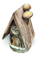 Enchanted Fairy Mushroom Log Cabin