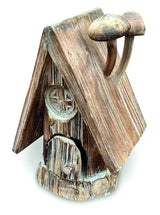ENCHANTED FAIRY MUSHROOM LOG CABIN