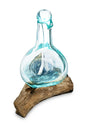 Root Molten Glass Baby Decanter/Oil & Vinegar Bottle