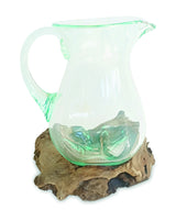 Root With Molten Glass Jug (Large 27cm)