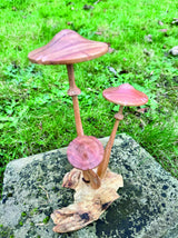 Honeycap Mushroom Sculpture 20cm