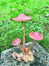 Honeycap Mushroom Sculpture 20cm