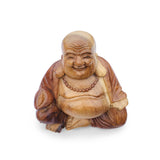 HAPPY BUDDHA SCULPTURE 20CM