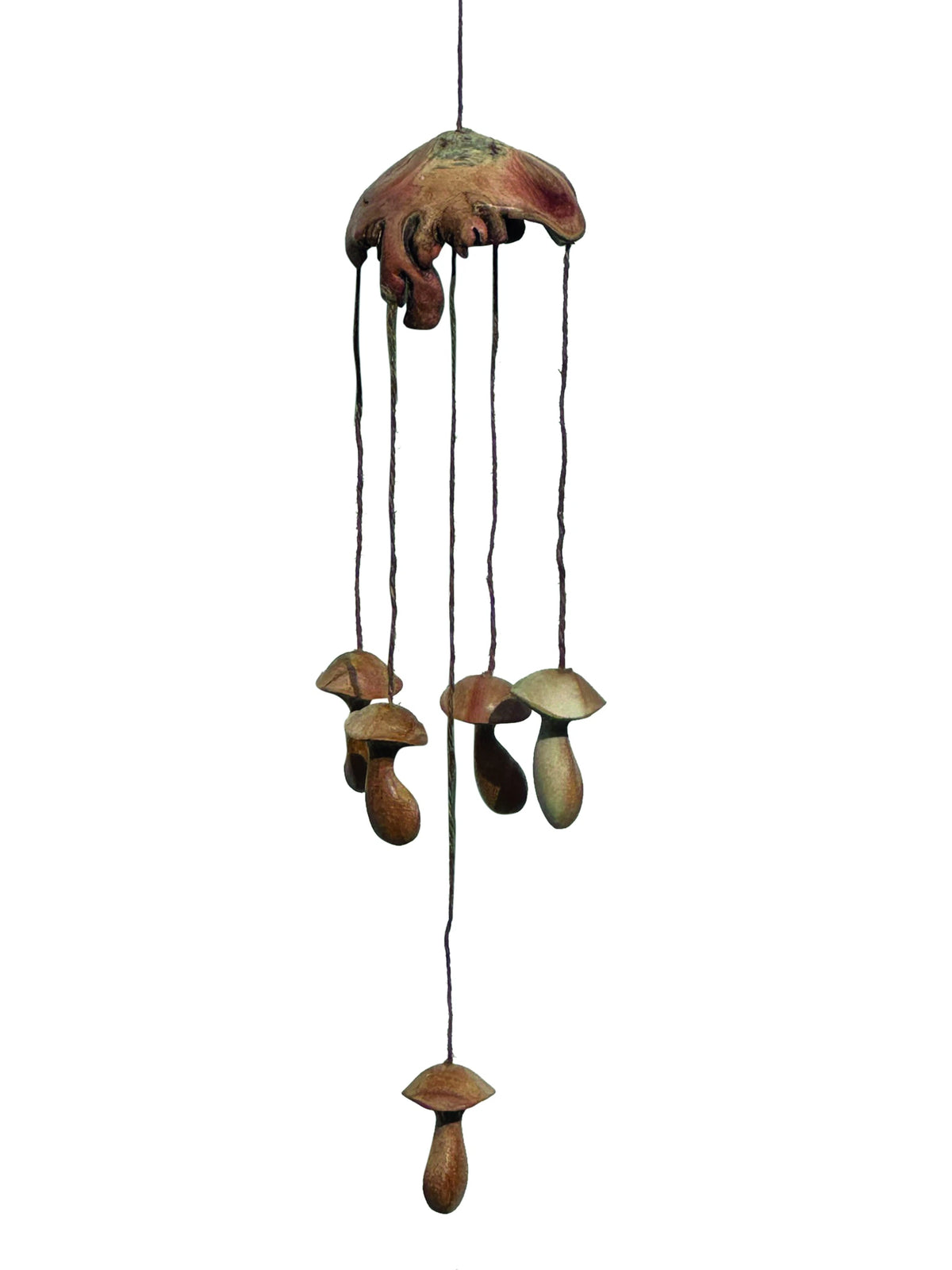 Wild Mushroom Sculpture Silent Wind Chime