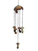 Wild Mushroom Sculpture Silent Wind Chime